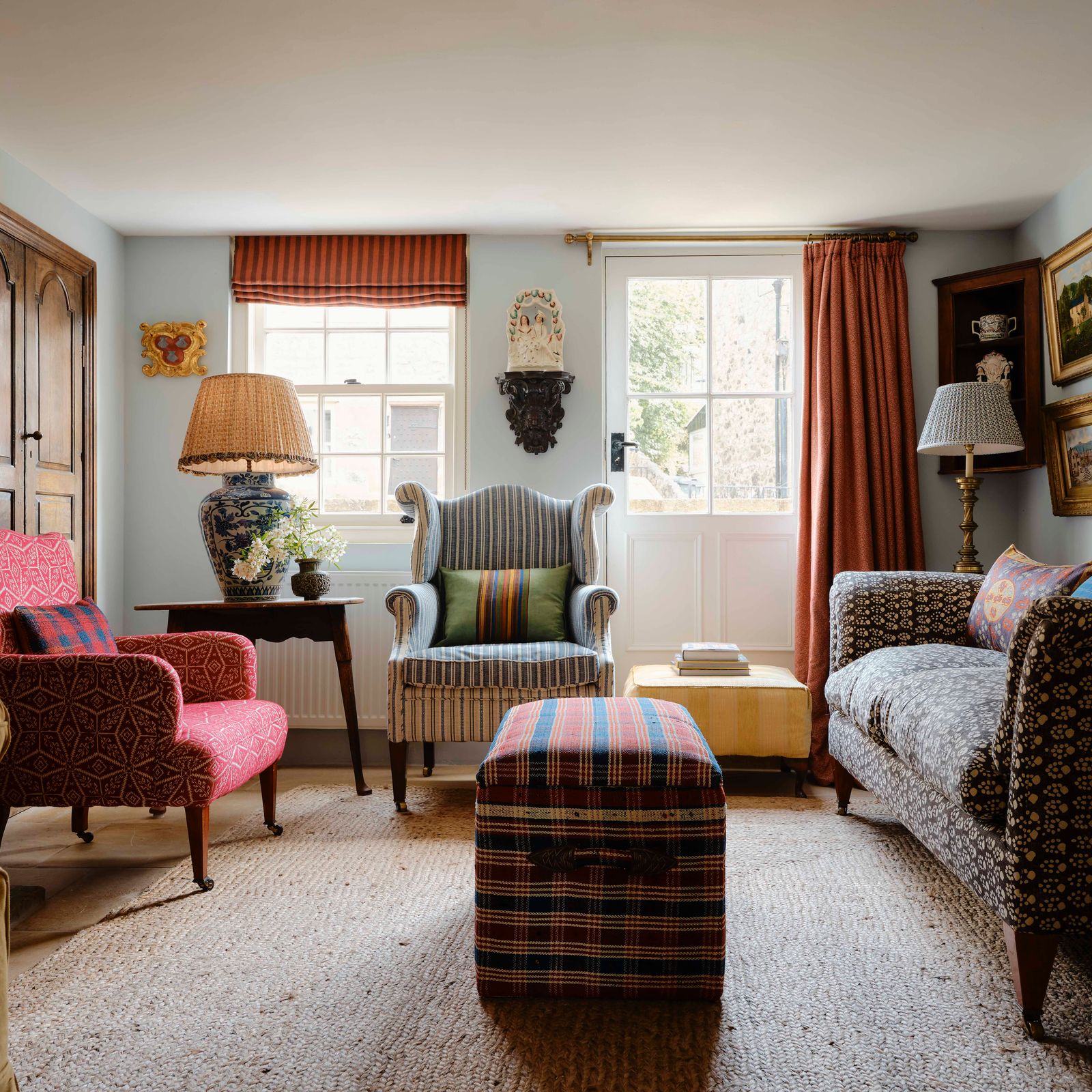 A ballerina and an antique dealer's charming refurbishment of a Peak District cottage