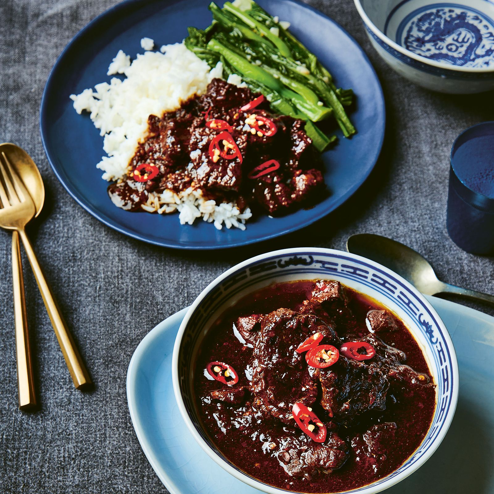 Malaysian black beef stew