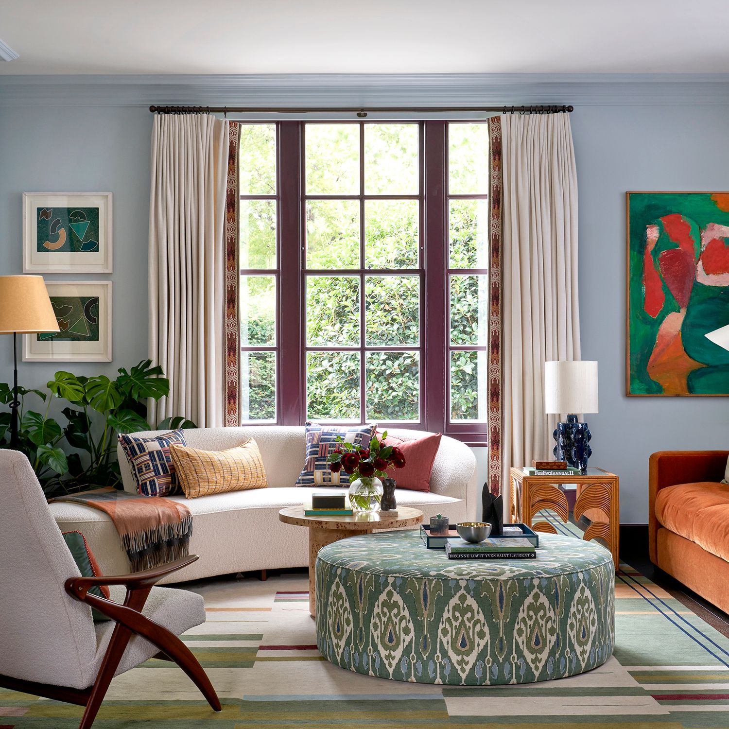 A Notting Hill townhouse brought to life using vibrant colour and pattern