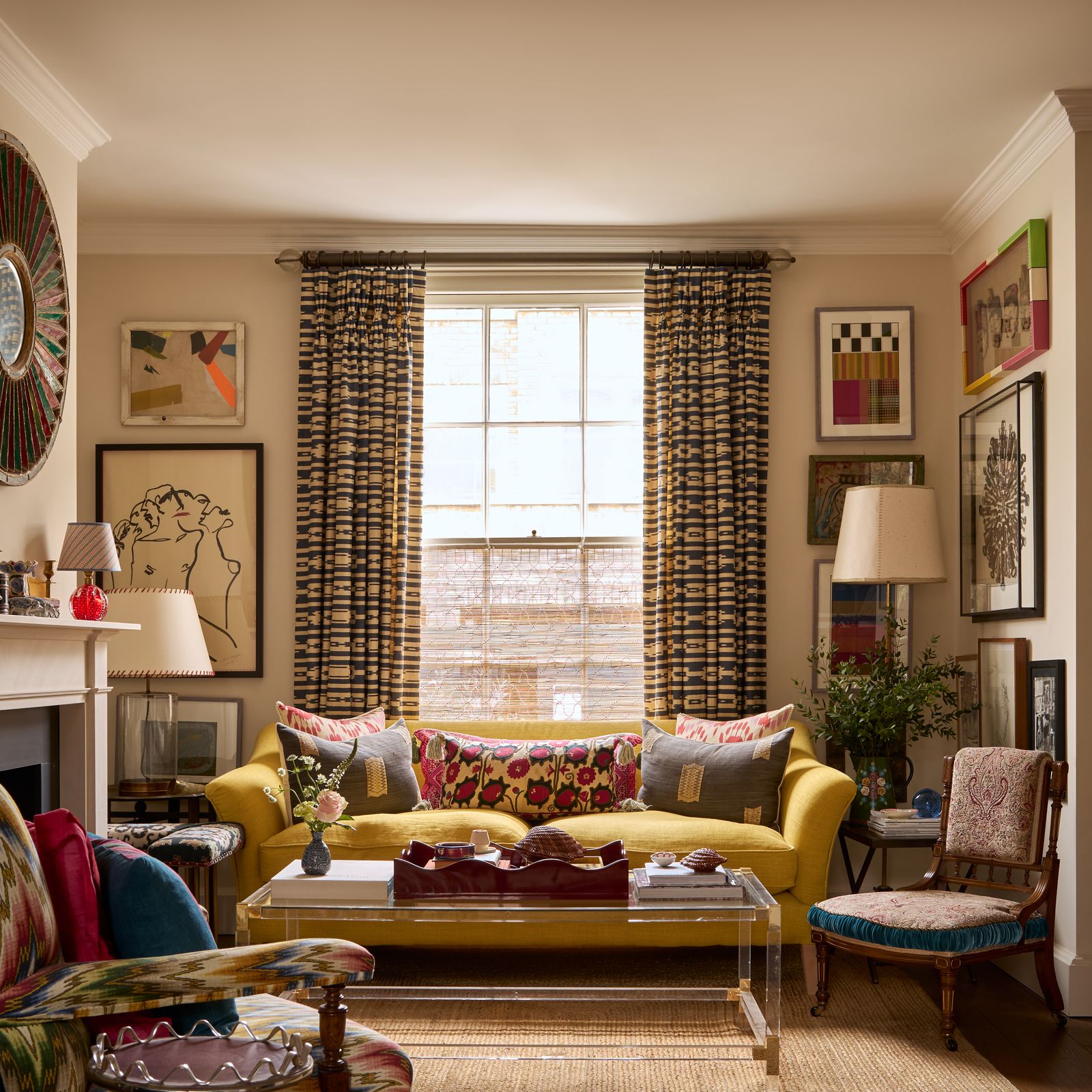 Shop the house: A colourful Notting Hill townhouse filled with English maximalism and Eastern influences