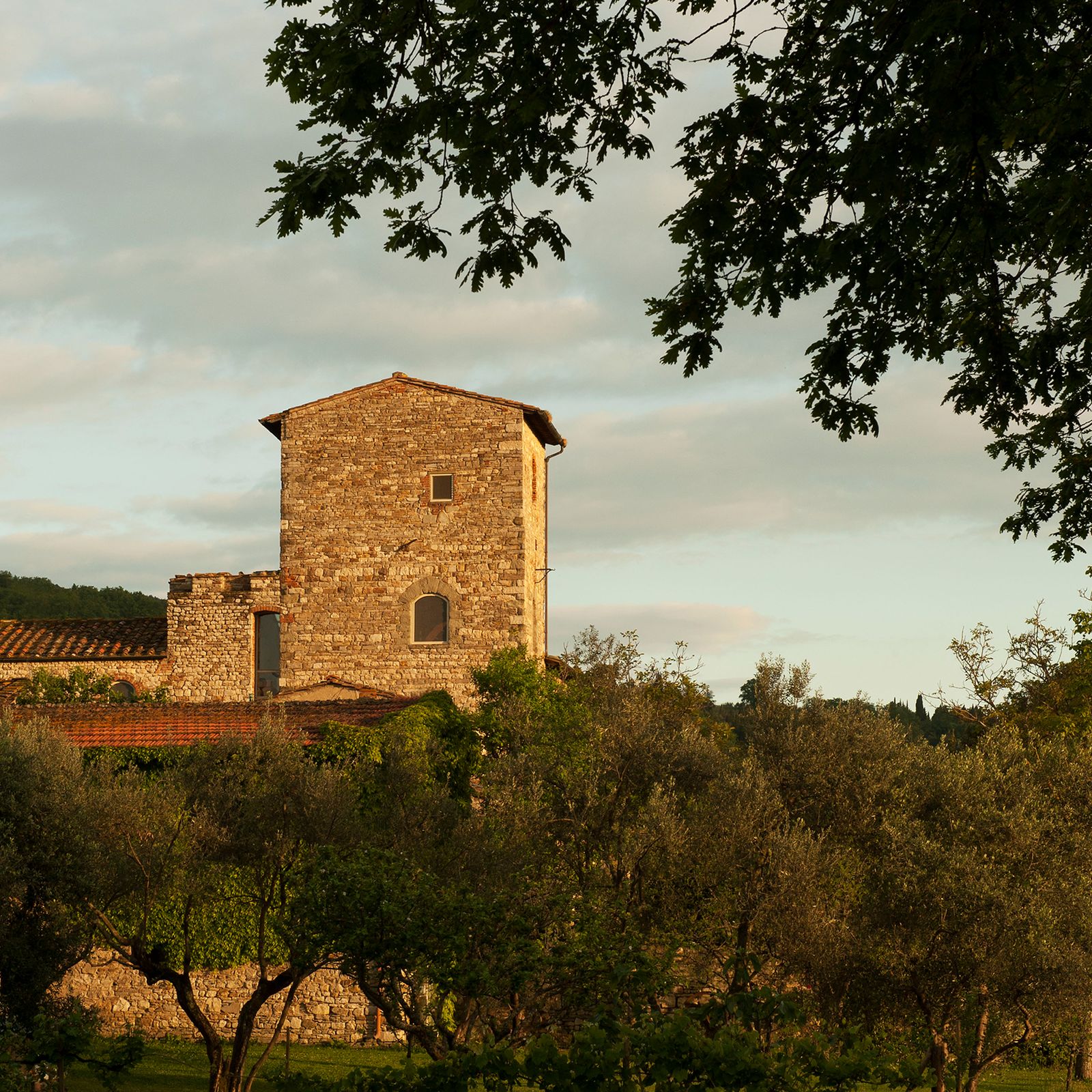 The late architect Bruno Sacchi's medieval tower in Florence