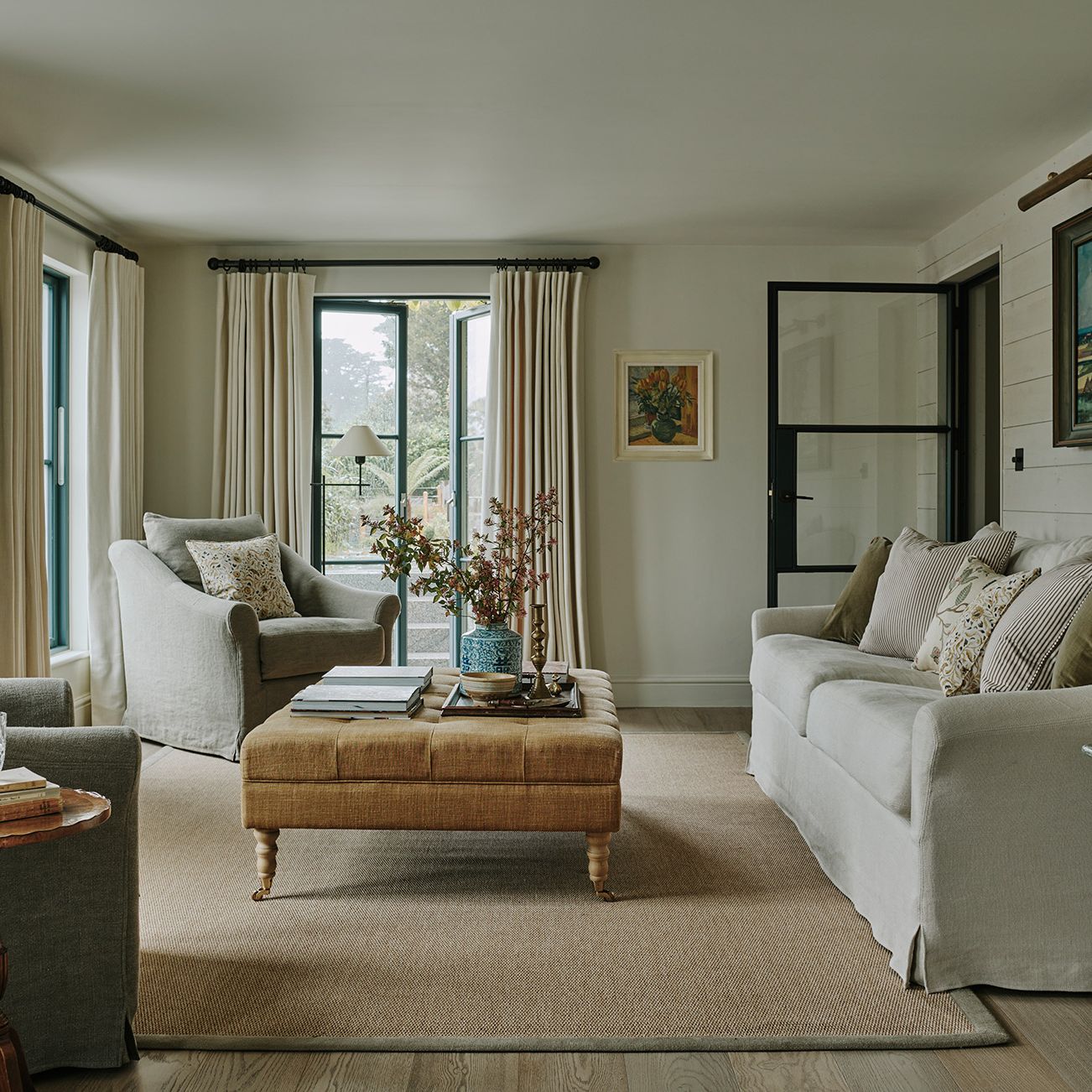 A coastal house in Cornwall gently refreshed by Sims Hilditch