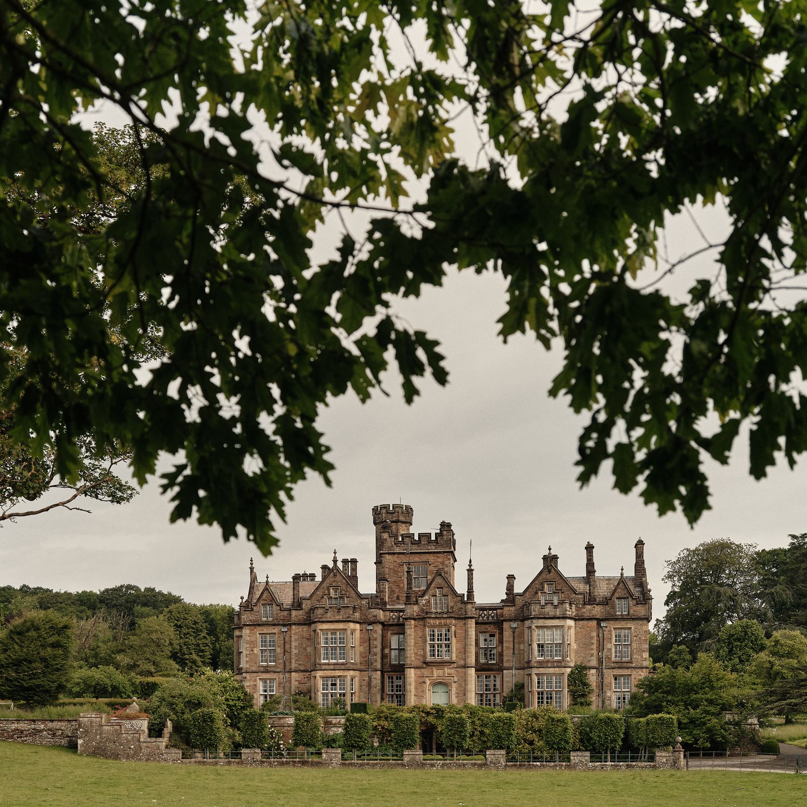 A 19th-century stately home in Lancashire belonging to wallpaper designer Mia Reay