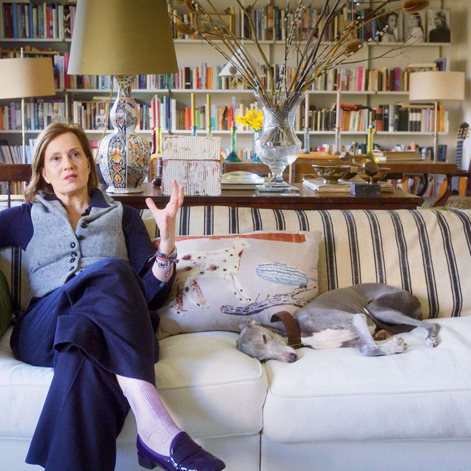 Inside Virginia White's Hampstead Heath mansion flat, filled with a lifetime of art