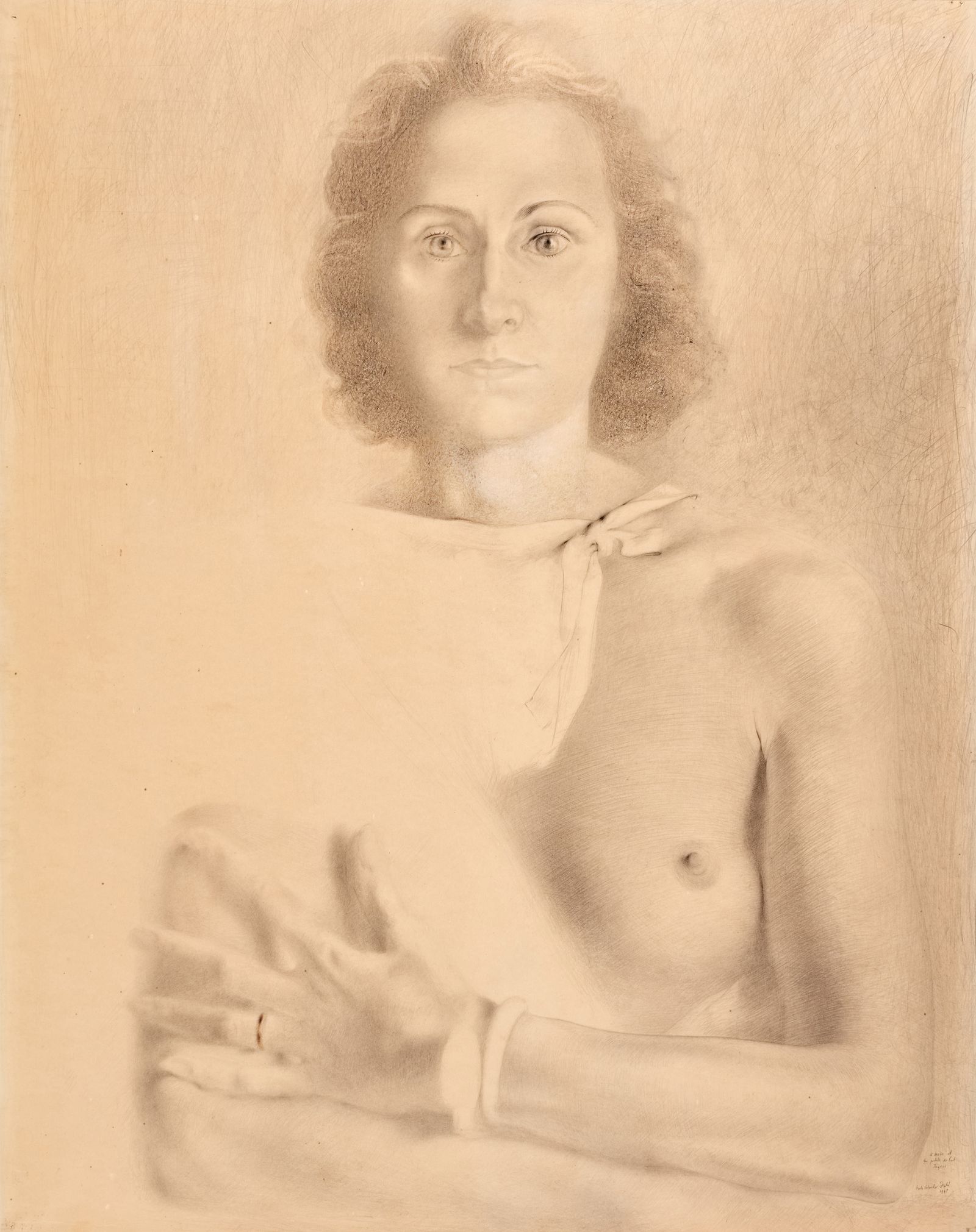 Image may contain Gala Dalí Art Painting Face Head Person Photography and Portrait