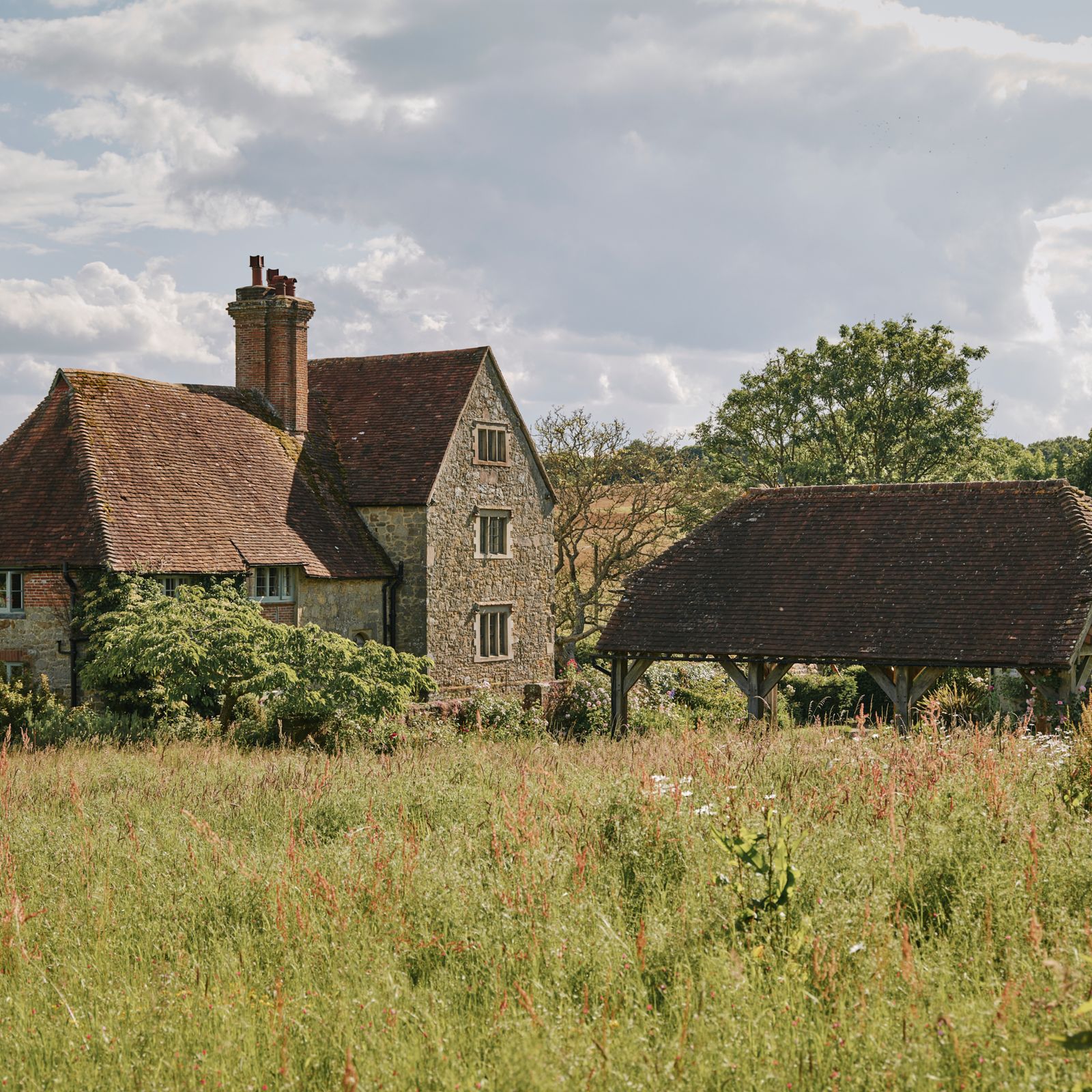 A 17th-century farmhouse in the South Downs packed with charm and character