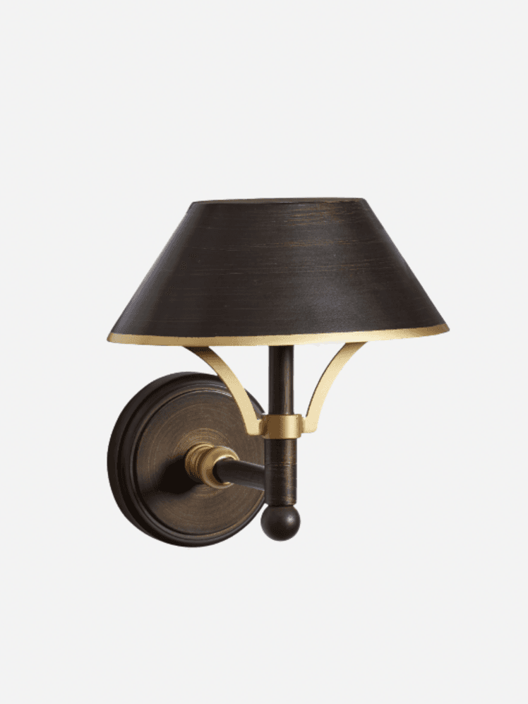 Image may contain Lamp Lampshade and Bronze
