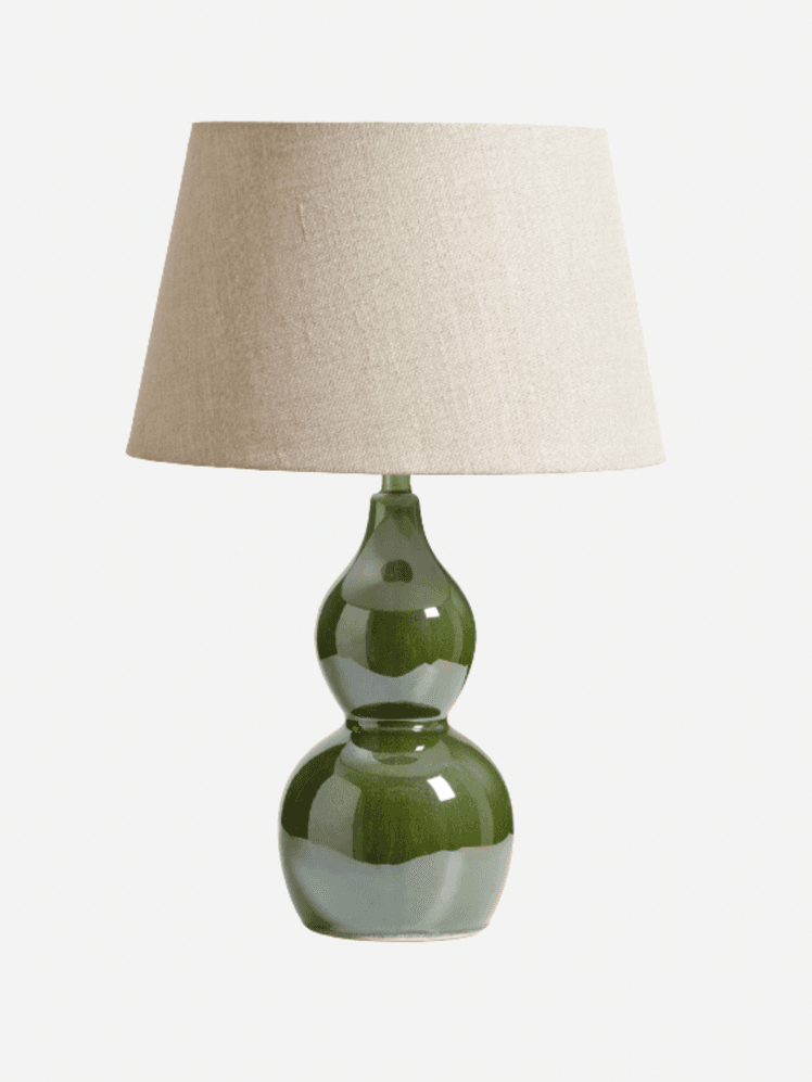 Image may contain: Lamp, Table Lamp, and Lampshade