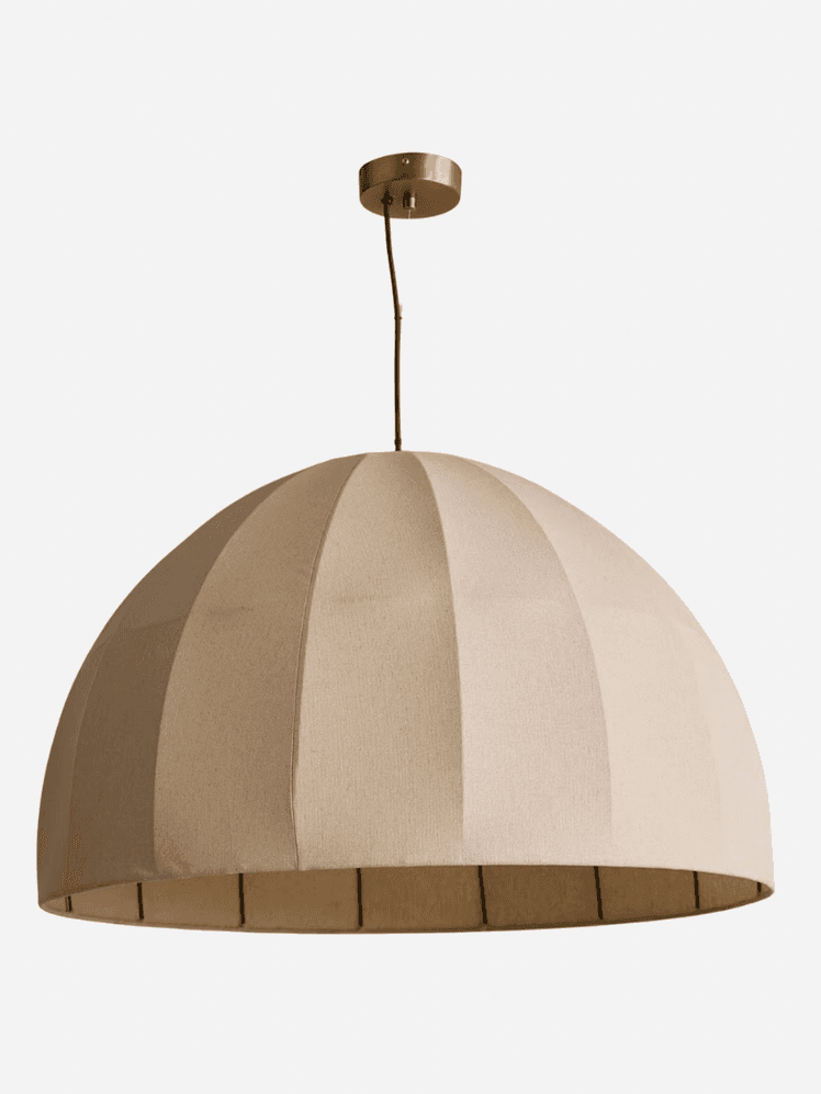 Image may contain: Lamp, Lampshade, and Light Fixture